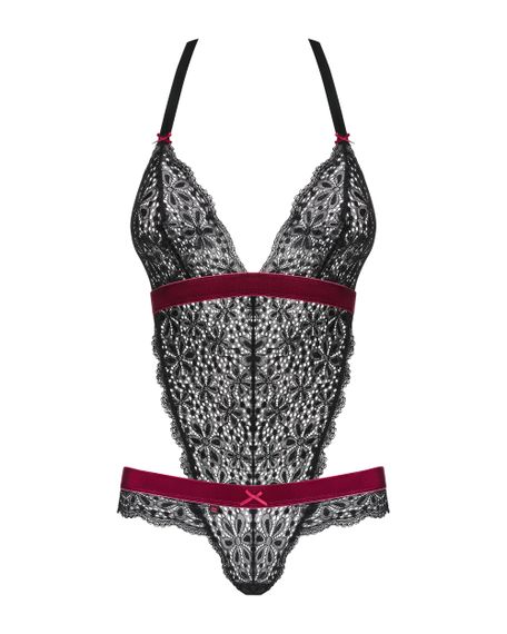 Боді Obsessive Rossita Чорне S/M | Зображення 5