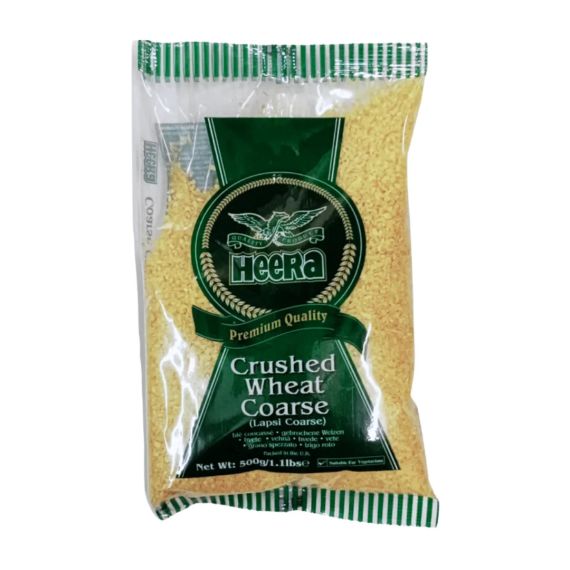 Пшенична крупа грубого помелу  Lapsi Coarse Broken Wheat 500г Heera 5031416090700