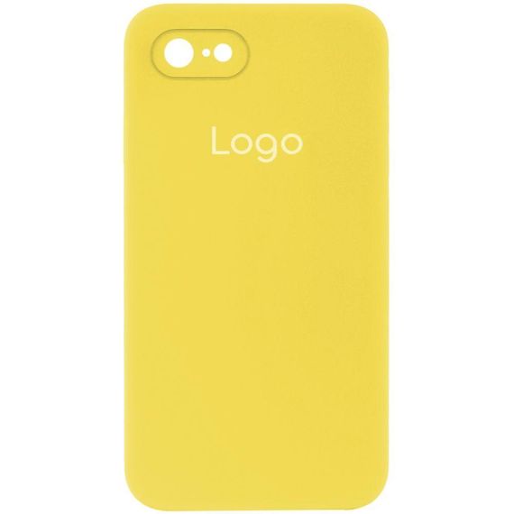 Чохол Silicone Case Square з повним захистом камери для iPhone 7/8/SE 2020 Колір 01.Mint | Зображення 9