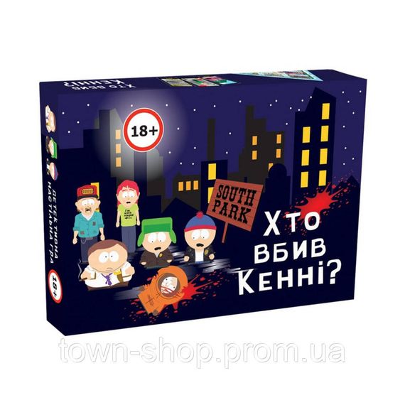 Настольная игра "Кто убил Кенни?" PLR-0033, 18+