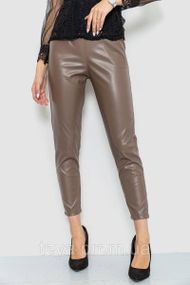 Лосини жіночі з екошкіри колір моко розмір S FA_007886