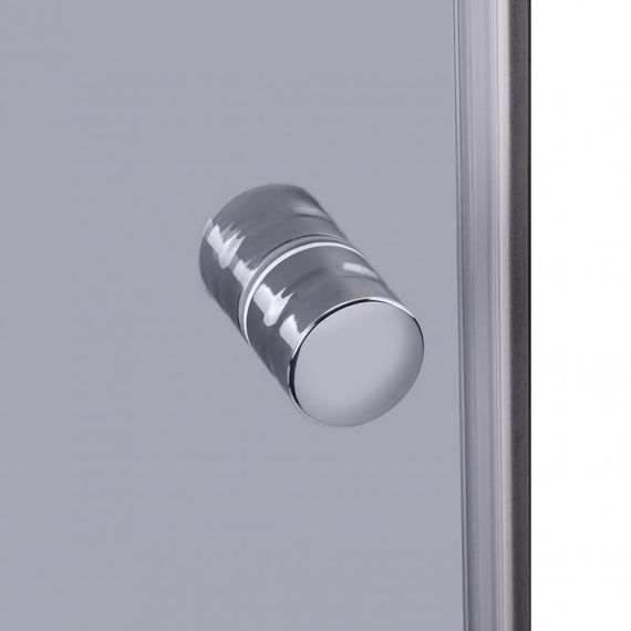 Душова кабіна Lidz Latwa SC90x90.SAT.HIGH.GR, скло тоноване 4 мм без піддона | Зображення 3