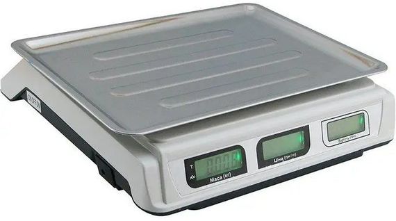 Ваги торговельні на акумуляторі Wimpex WX-5004 максимальна вага 50 кг на платформі | Зображення 3