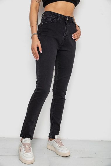 Джинси жіночі Slim Fit, колір чорний, 182R3797 | Зображення 2