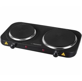 Плита электрическая Esperanza EKH007K желтый stone черный (UA-01)