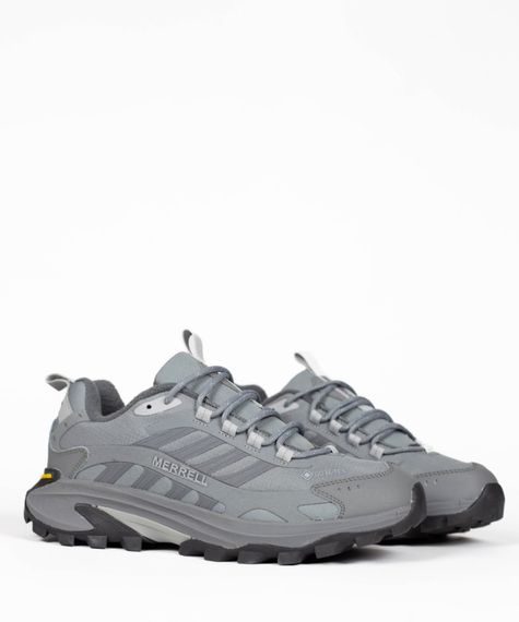 Чоловічі кросівки термо Merrell Moab Speed GTX Gray | Зображення 4