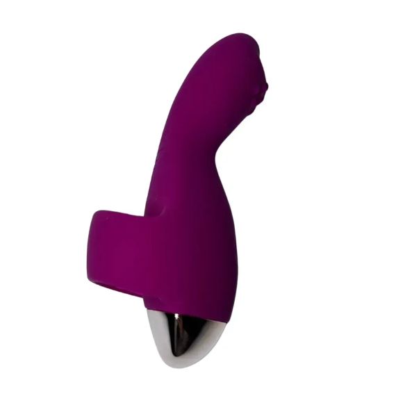 Вібратор на палець Passion Play, 10 режимів вібрації, фіолетовий Sex Aura