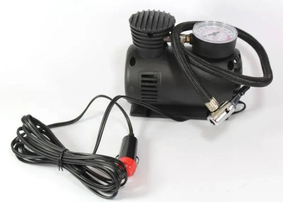 Автомобільний насос компресор Air Compressor DC-12V / 250 PSI | Зображення 2