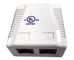 Розетка внешнего монтажа OK-net 5е UTP,2 порта
