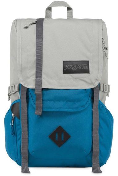 Міський рюкзак 28L Jansport Hatchet сірий із блакитним | Зображення 2