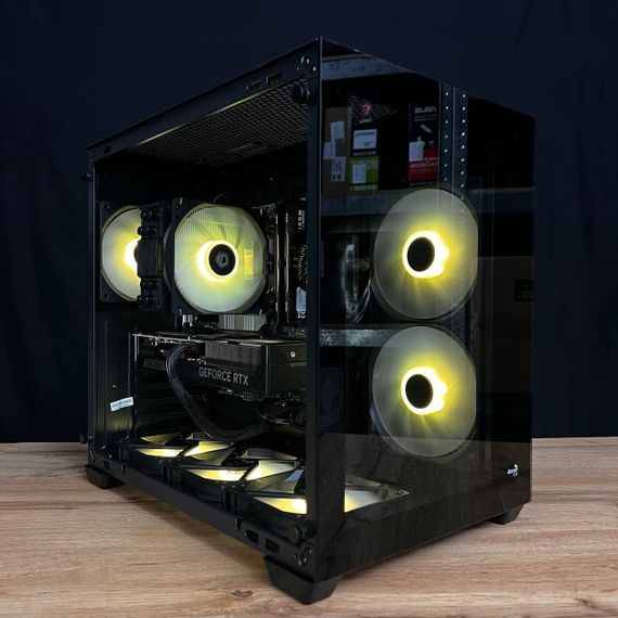 Збірка на замовлення: ігровий ПК AeroCool Dryft Mini Tower / AMD Ryzen 5 7500F (6 (12) ядер по 3.7 - 5.0 GHz) /  32 GB DDR5 / 1000 GB SSD M.2 / nVidia GeForce RTX 5070, 12 GB GDDR7, 192-bit / 850W | Зображення 1