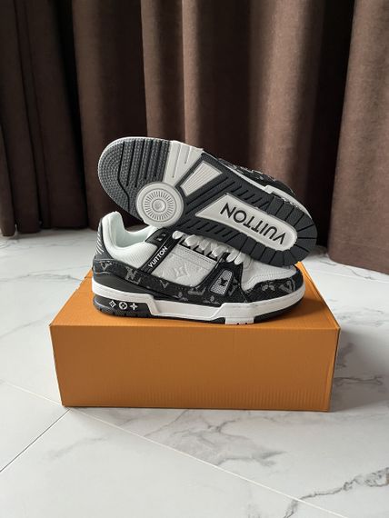 Кроссовки Trainer White Black (топ качество) 44 28.0 | Зображення 5