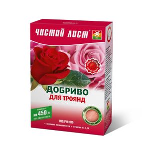 Добриво "Чистий лист" для троянд, 300 г