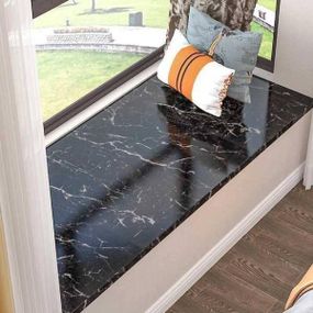 Кухонна плівка, що самоклеїться, для поверхонь ITALICA RICHMOND 5х0.6м Чорний мармур