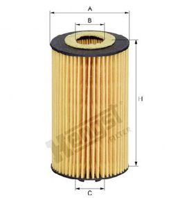 Фильтр масляный Opel Combo 1.4 i 04-, Hengst, E611H D442,