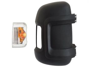 Citroen Jumper II (від 2006-) корпус зовнішнього дзеркала правий КОРОТКИЙ КРОНШТЕЙН + поворотник, Сітроєн Джампер 2