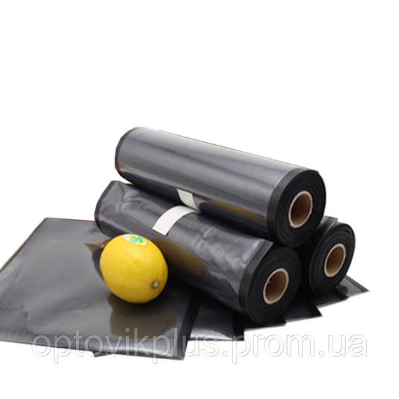 Рукав-плівка для вакууматора у рулоні 20см*600см, чорний