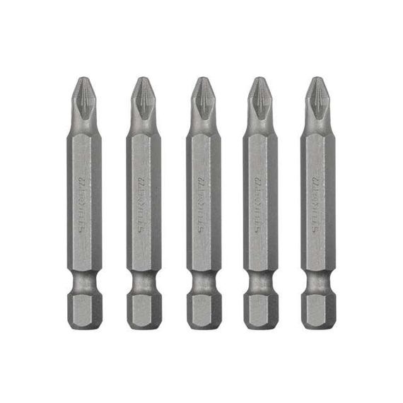 Комплект викруткових насадок PZ2 1/4"*50 мм, ACR, S2, пак. 5шт., STORM INTERTOOL VT-02041 | Зображення 2