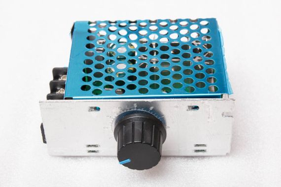 ШИМ регулятор оборотов двигателя постоянного напряжения 10-60V 20A, корпус | Зображення 2