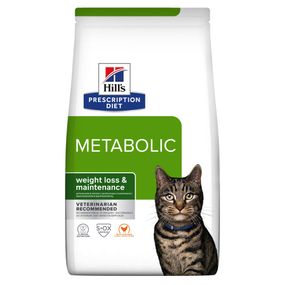 Корм Hill’s Prescription Diet Feline Metabolic сухой диетический с курицей для контроля и снижения веса у кошек 1.5 кг