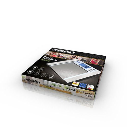 Ваги підлогові діагностичні електронні Mesko MS 8146 до 180 кг з аналізом складу тіла | Зображення 6