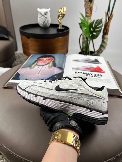 Кросівки P-6000 W White Black Lime, текстиль , В'єтнам | Зображення 4