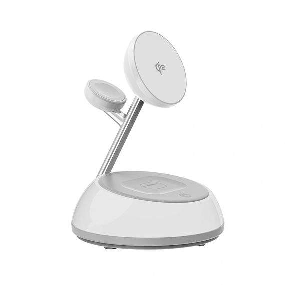 БЗП WIWU Wi-W036 Aurora 3 in 1 wireless charger White | Зображення 4