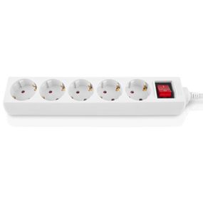 Мережевий фільтр живлення REAL-EL RS-Protect M 3m, white (EL122300027) (EL122300027)
