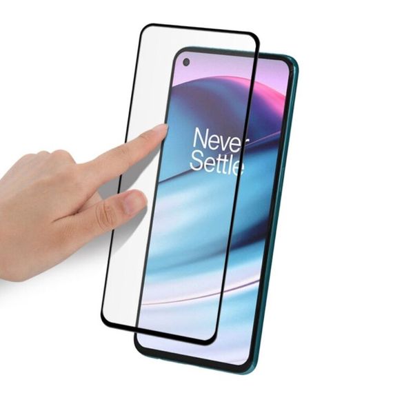 Захисне скло 2.5D на весь екран для OnePlus Nord CE | Зображення 3