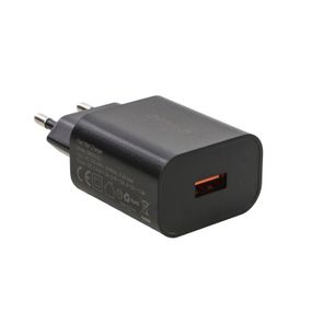 Мережевий зарядний пристрій Choetech Q5003-EU-BK, USB-A