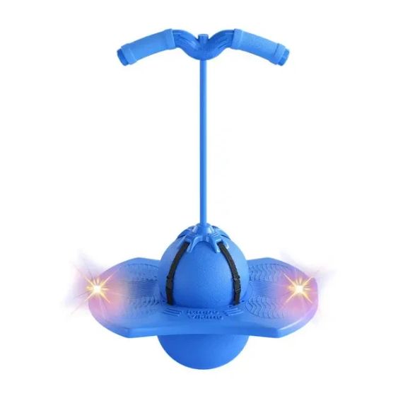 Розовый Детский прыгун-джампинг на резинке (высота 54см, резиновая трубка растягивается) | Зображення 2