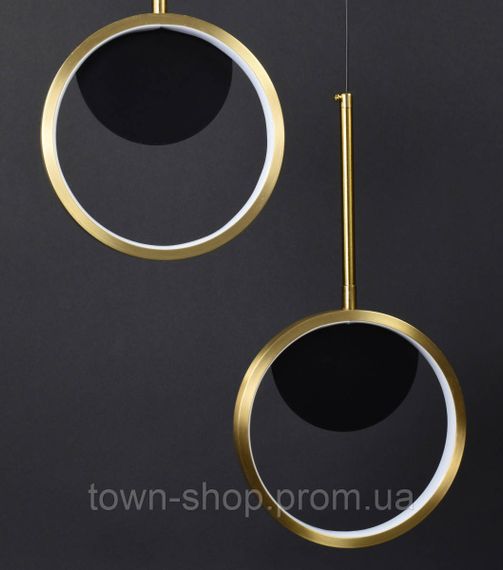 Бра настенное LED BD089-2-bk-gd-k Черный 55-200х35х6 см. | Зображення 7