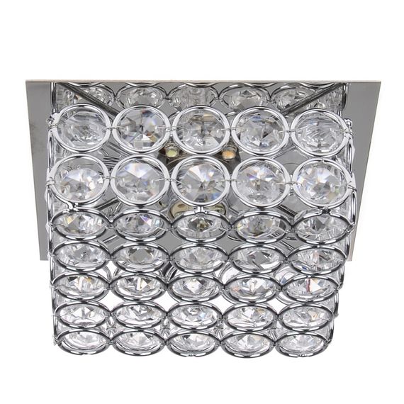 Светильник точечный LED стеклянный HDL-G236 G9+CH