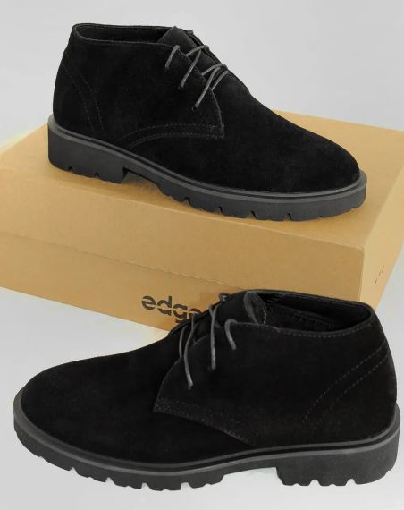 Черевики замшеві Ed-Ge 585 утеплені хутром 44 розмір | Зображення 2