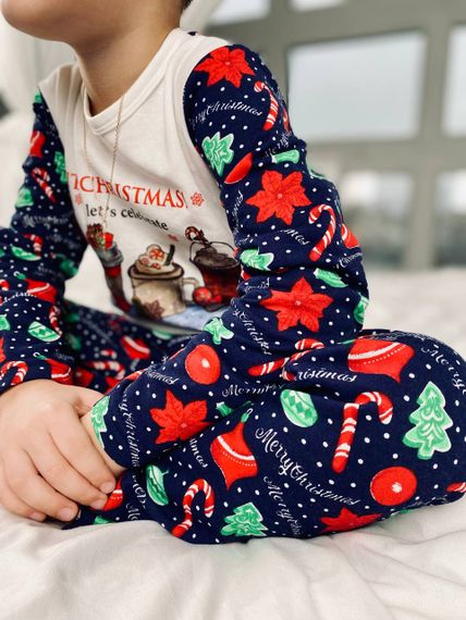 Піжама дитяча "Family look" Носи своє 122 Фіолетовий (p-8891-92444) | Зображення 3