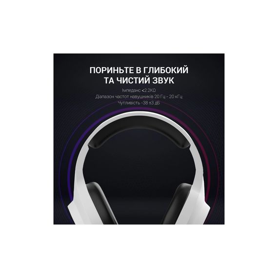 Навушники GamePro HS615 RGB White (HS615) | Зображення 8
