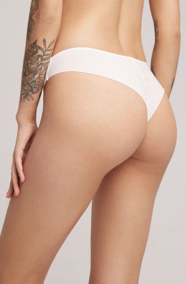 Трусики брифи LUNA L5167BR з V посадкою Білі M | Зображення 1