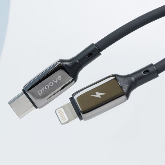 Кабель Proove Flex Type-C to Lightning 27W (1m), Белый, 1.0 м | Зображення 5
