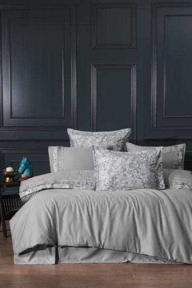 Постільна білизна La Romano Silk Satin 200×220 см  Florence Ash | Зображення 1