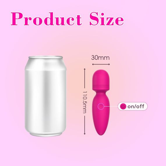 Міні-вібратор мікрофон Every Night Toys Amy рожевий, 10 режимів вібрації Sex Aura | Зображення 7