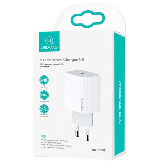 СЗУ Usams US-CC118 T34 PD 20W | Зображення 2