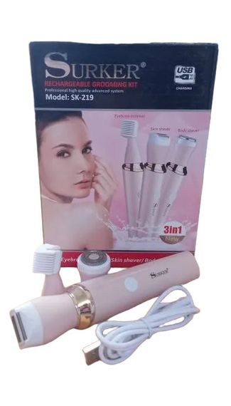 Тример жіночий 3в1 безболісний Surker SK-219 (43952-SK-219_371) | Зображення 2