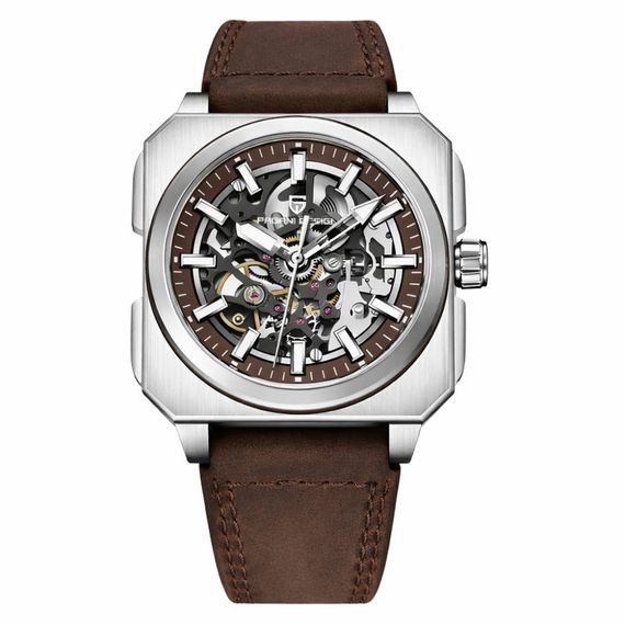Чоловічий годинник Pagani Design PD-1791 Brown-Silver