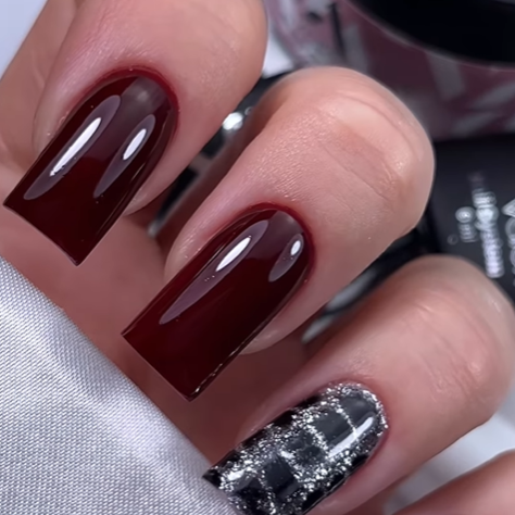 Гель-лак Valeri 150 "Бордовий оксамит" 6мл