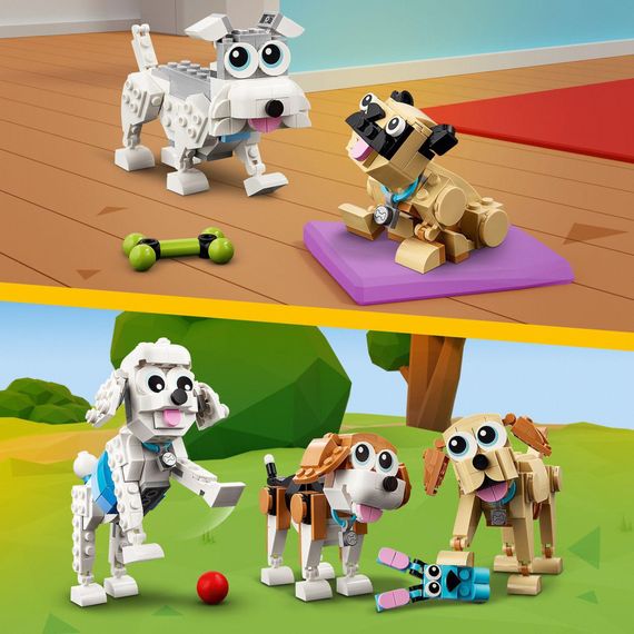 Конструктор LEGO Creator Милі собачки 475 деталей (31137) | Зображення 4