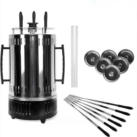 Електрошашличниця вертикальна на 8 шампурів XPRO CB-7418 (46562-Cb 7418_1100) | Зображення 9