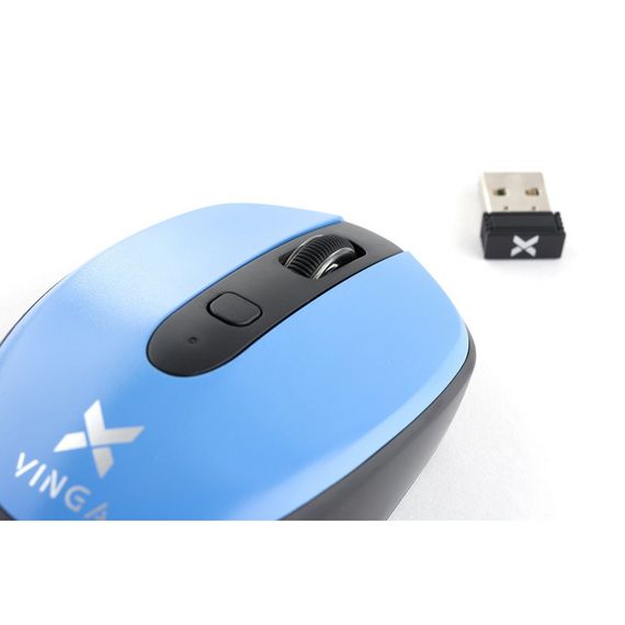 Мишка Vinga MSW-908 Silent Click blue | Зображення 4