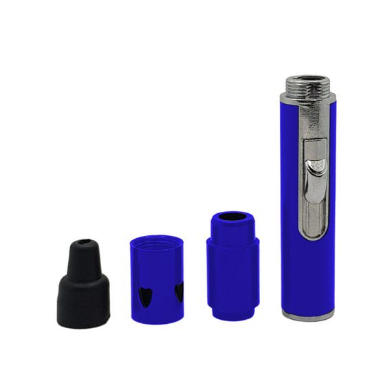 Трубка Зажигалка 2в1 Click-A-Toke Blue | Зображення 1