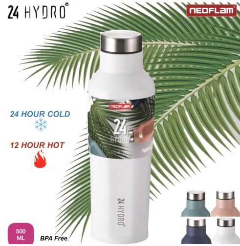 Термос Neoflam Hydro 24 термо пляшка 500 мл Рожевий | Зображення 6