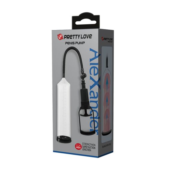 Помпа для пеніса Pretty Love Alexander механічна, 20 х 6 см sexstyle | Зображення 5